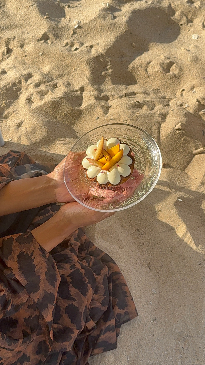 Tarte pêche